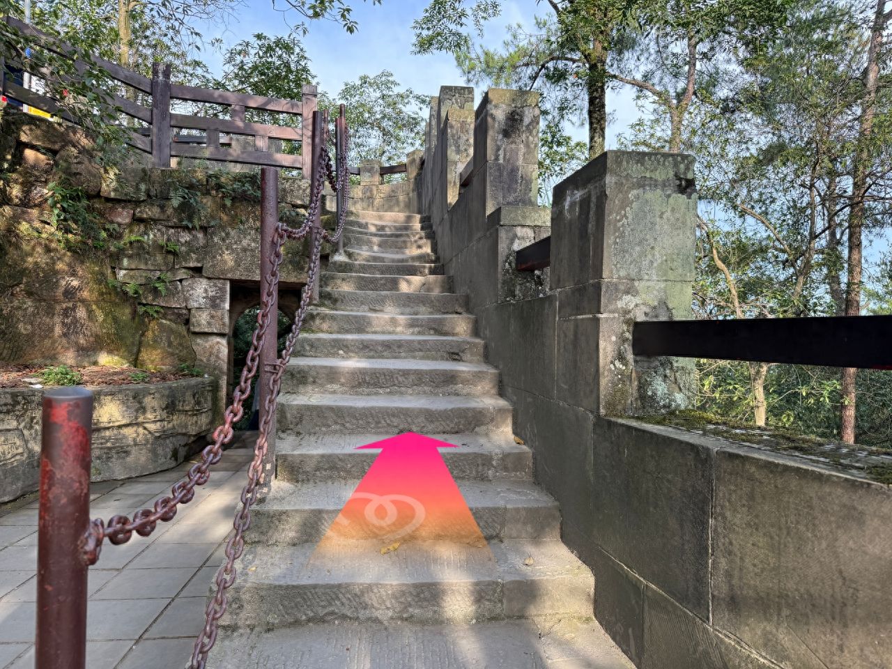 Climb up 50 meters. — step-by-step photo guide