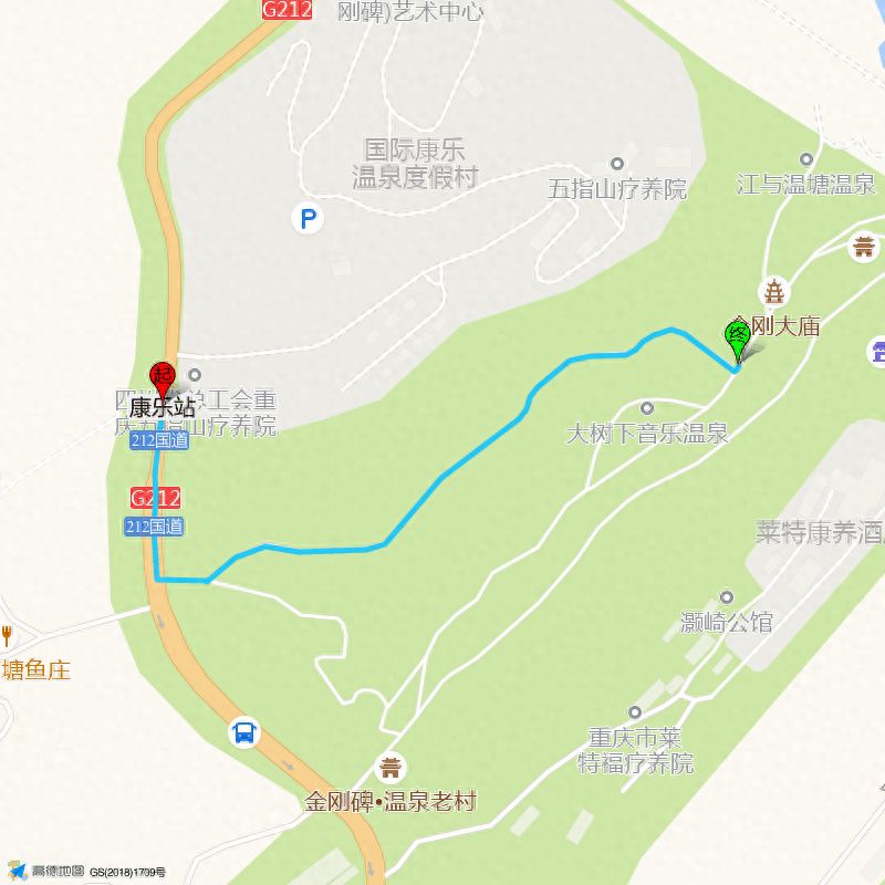 Walk east past the Kuan Min Church (on your right) and then make a left to reach your destination. — step-by-step photo guide