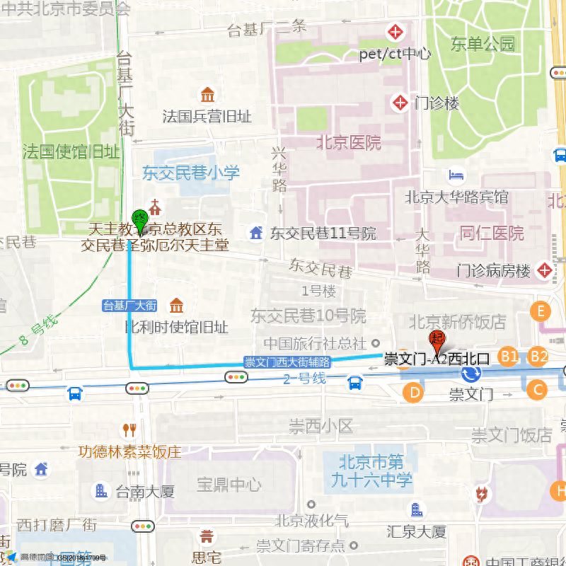 Walk north along Taiji Factory Street, passing by Taiji Factory on the left, and then you will reach your destination. — step-by-step photo guide