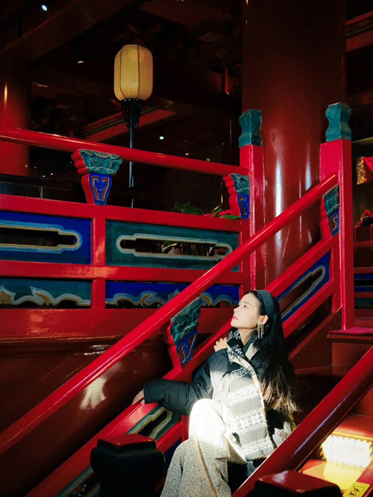 Photo by Zhengyang Gate - Red Staircase of the Arrow Tower