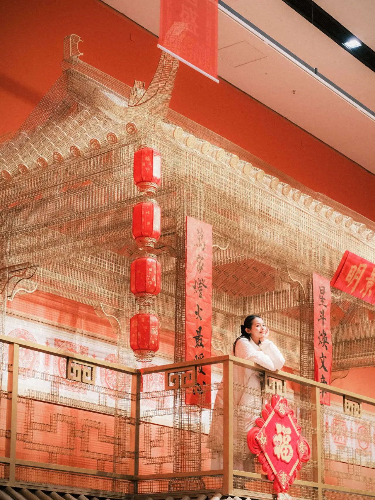 Photo by China National Arts and Crafts Museum - 1st Floor New Year Theme Exhibition Golden Architecture