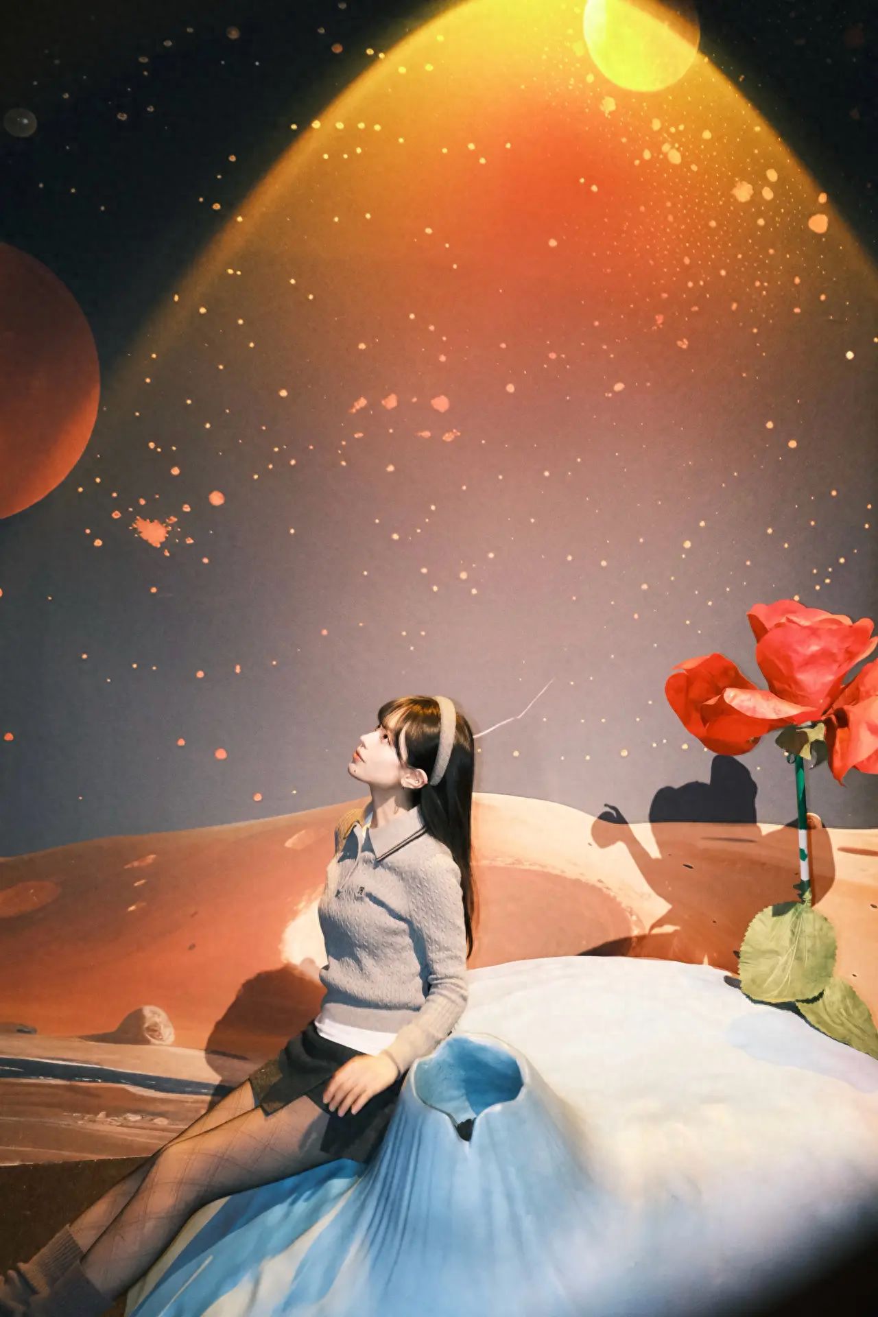 Photo by Beijing British Library: World Pixels - The Little Prince's Rose
