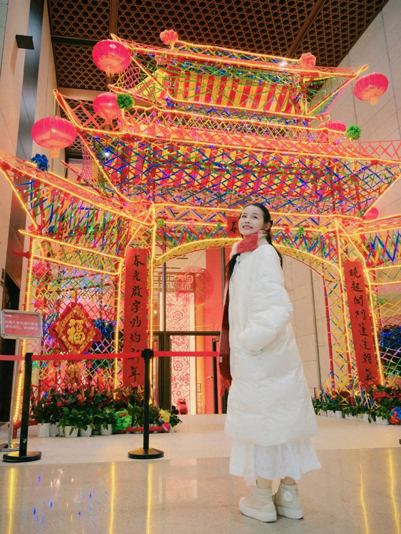 Photo by China National Arts and Crafts Museum - New Year Exhibition Entrance on the First Floor