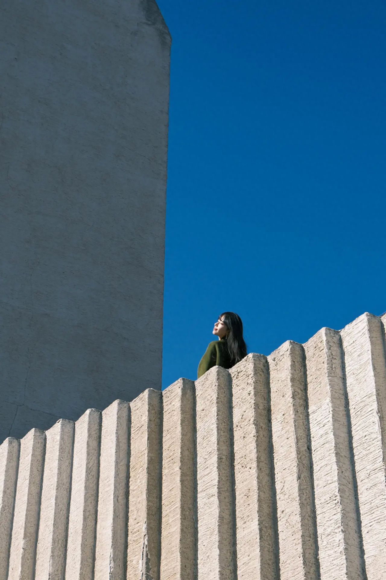 Photo by Chinese National Academy of Arts Oil Painting Institute - Outside the High Wall of the Church