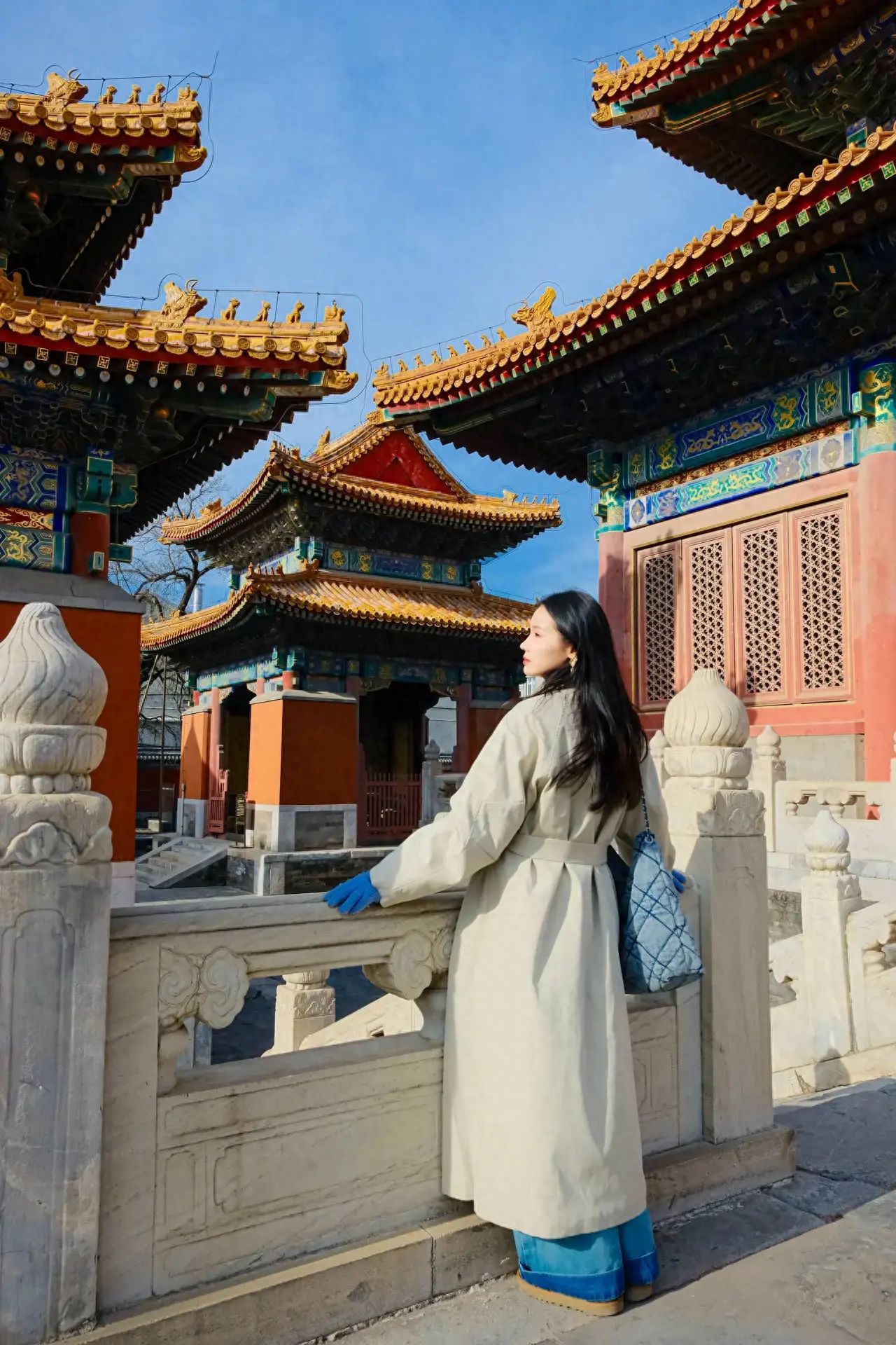 Photo by The Temple of Emperors - Stone Railing on the West Side of the Main Hall
