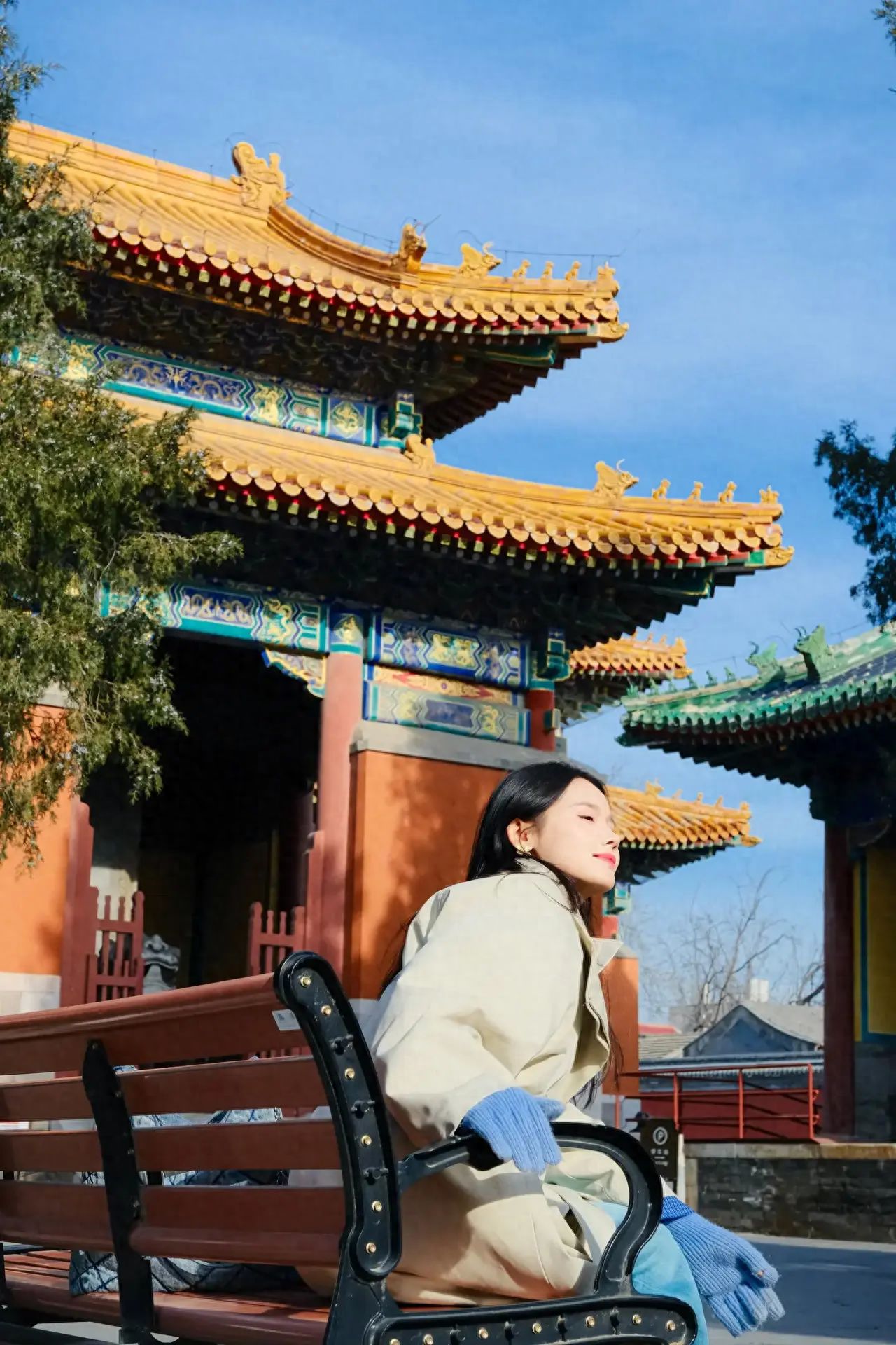 Photo by The Long Chair in Front of the Southeast Stele Pavilion at the Temple of Emperors
