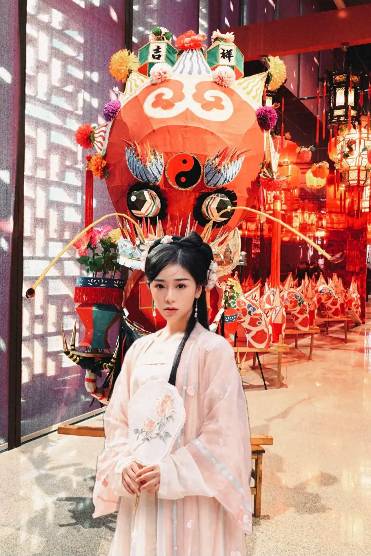 Photo by China National Arts and Crafts Museum - New Spring Theme Exhibition featuring the Divine Dragon Model