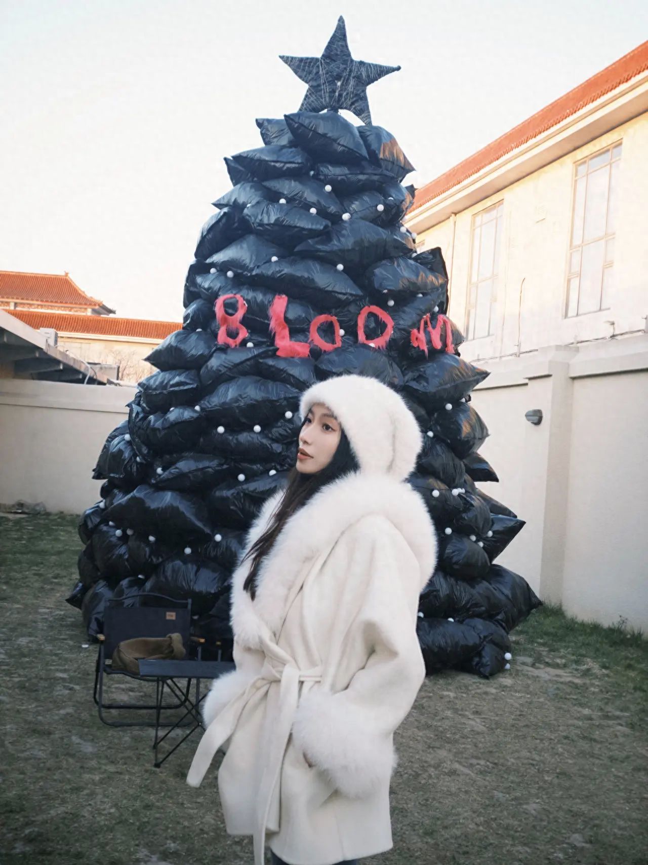 Photo by Chongde Hall Museum - Black Christmas Tree