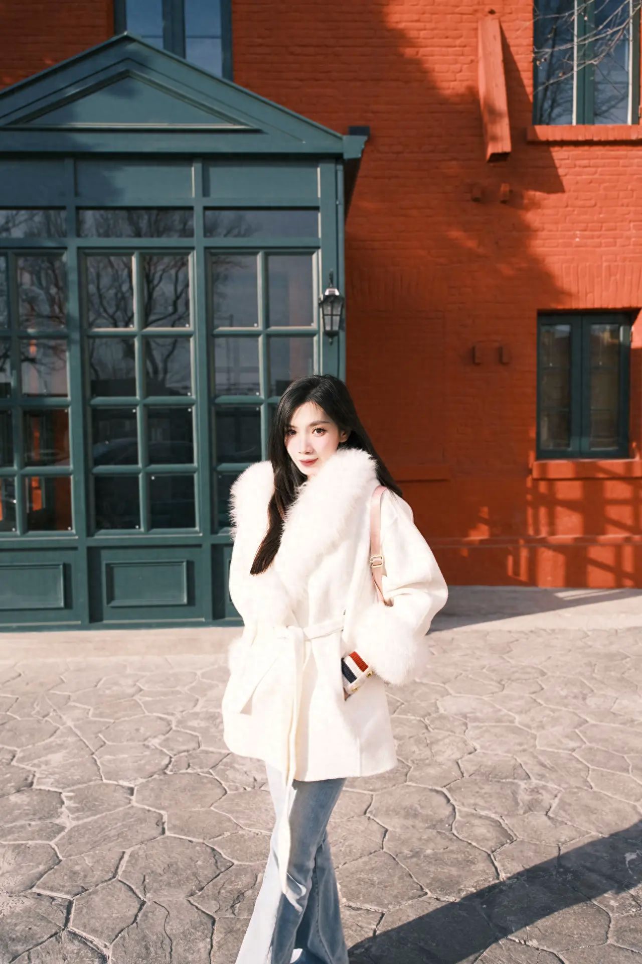 Photo by 491 Space - In front of the Red Brick House