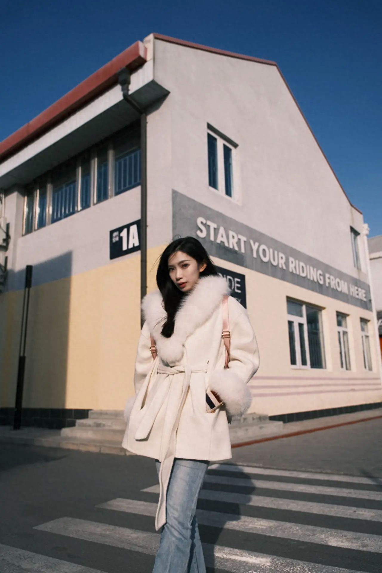 Photo by 491 Space - Zebra Crossing in Front of the House
