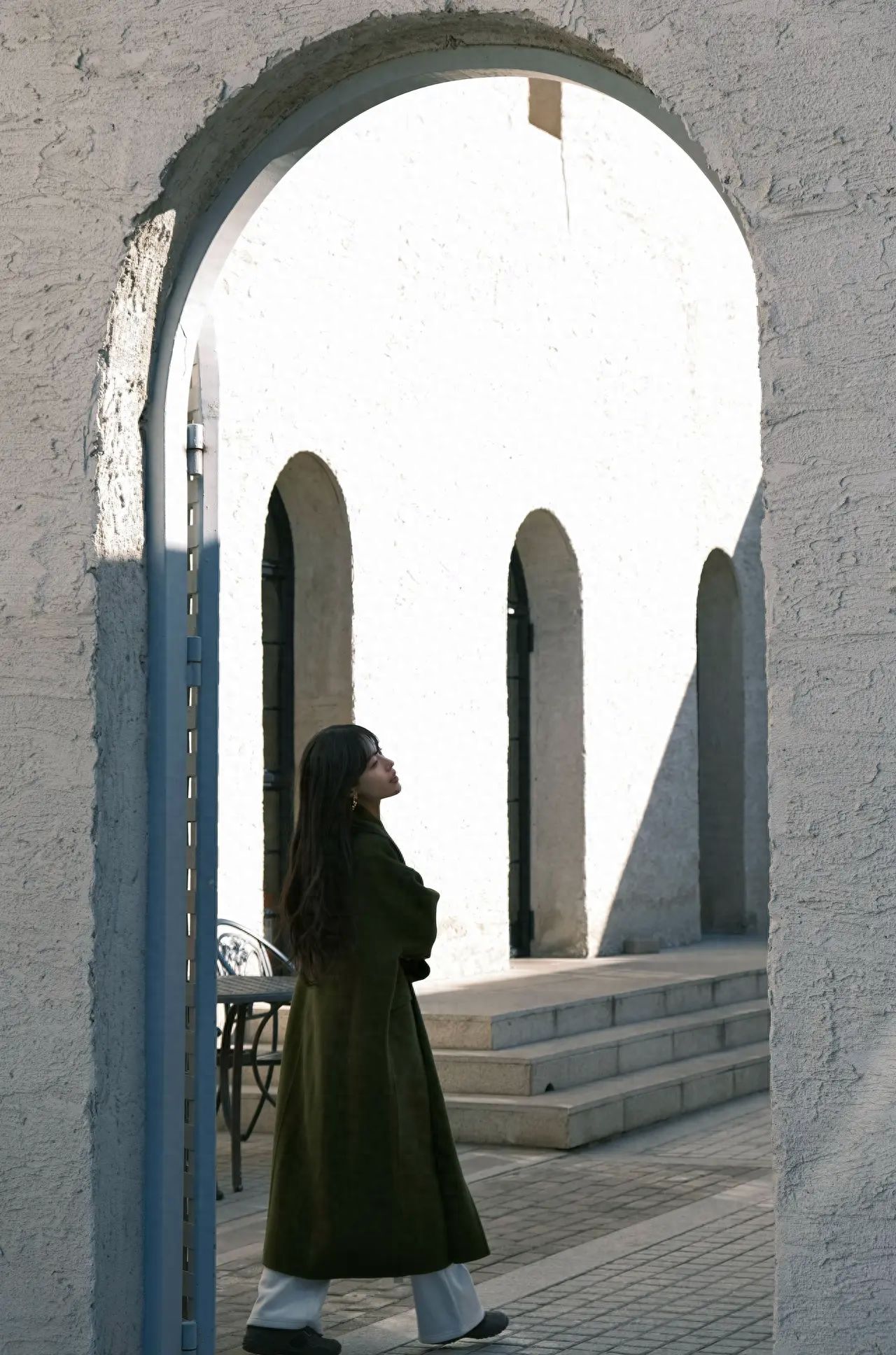 Photo by China Academy of Art Oil Painting Institute - Inside the Arched Doorway