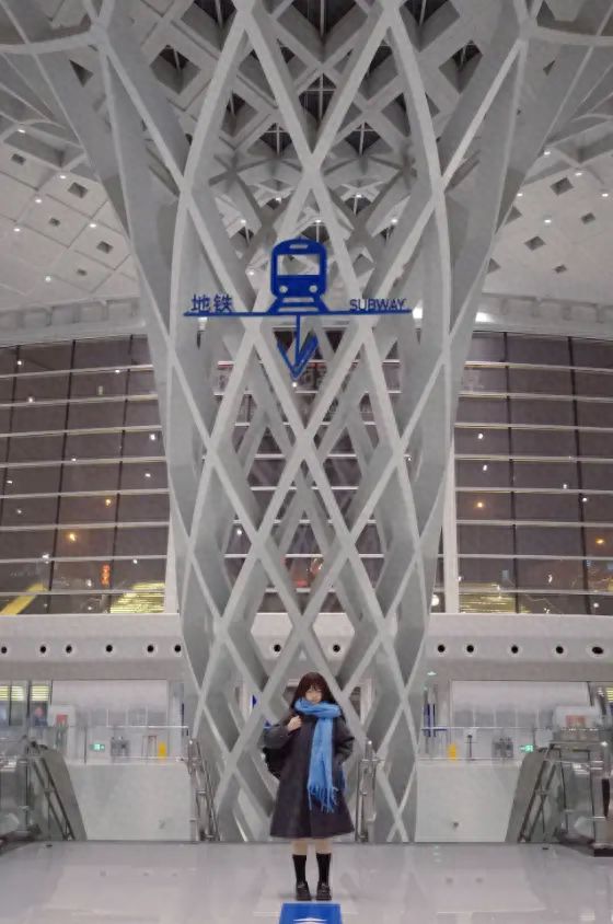 Photo by Beijing Chaoyang Station - Top Floor Staircase Entrance