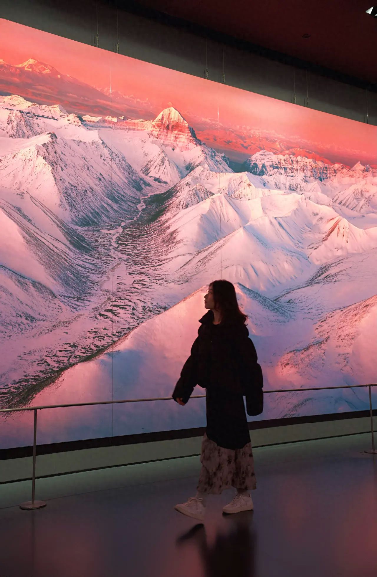 Photo by Luo Hong Photography Art Museum - In front of Snow Mountain Photography Works