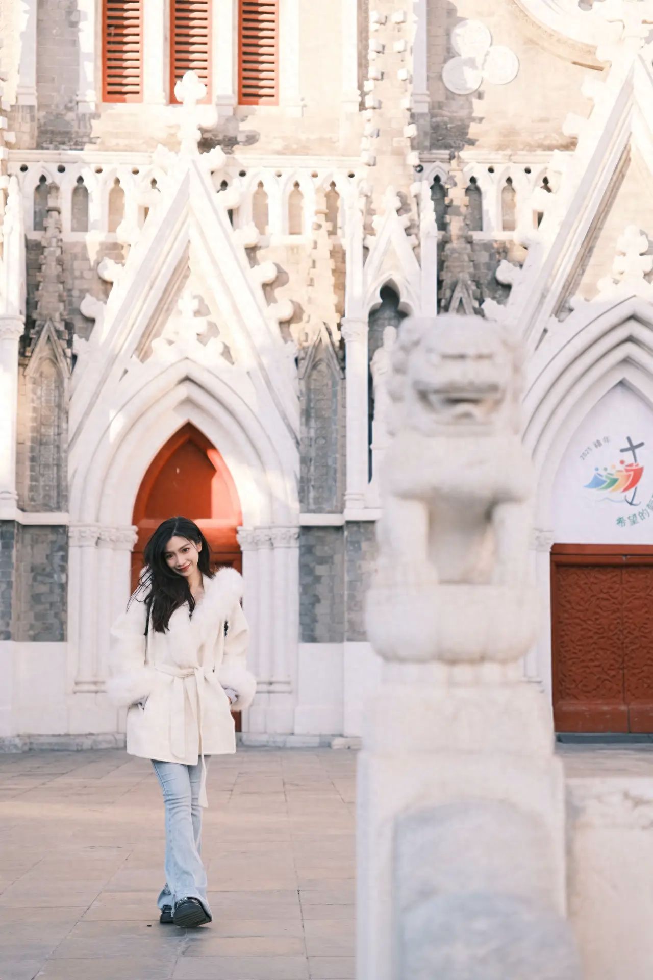 Photo by Xishiku Church - Main Entrance of the Church