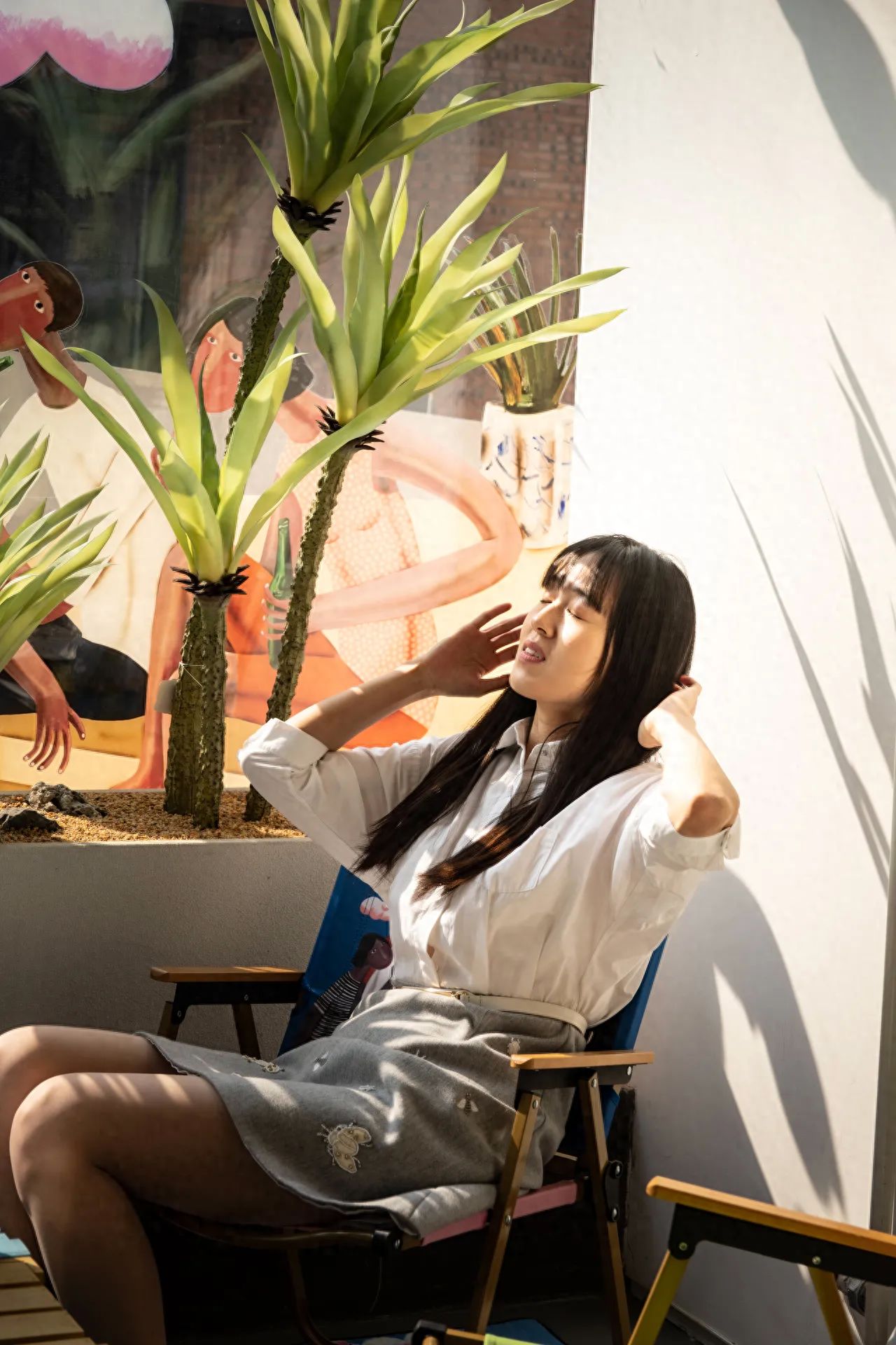 Photo by X Art Museum - Beside the Green Plants by the Window