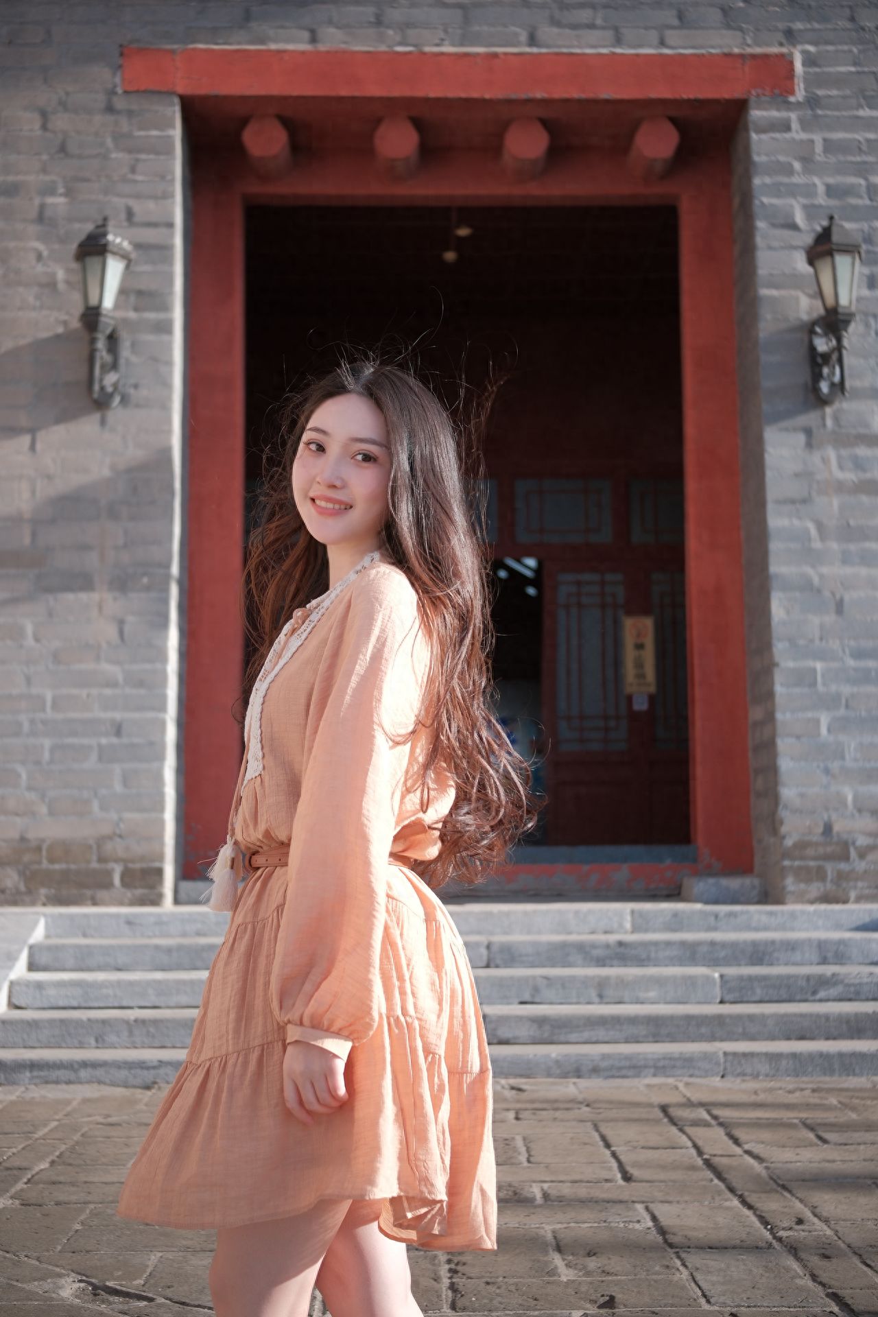 Photo by Beijing Ming City Wall Relics Park - Red Wooden Door