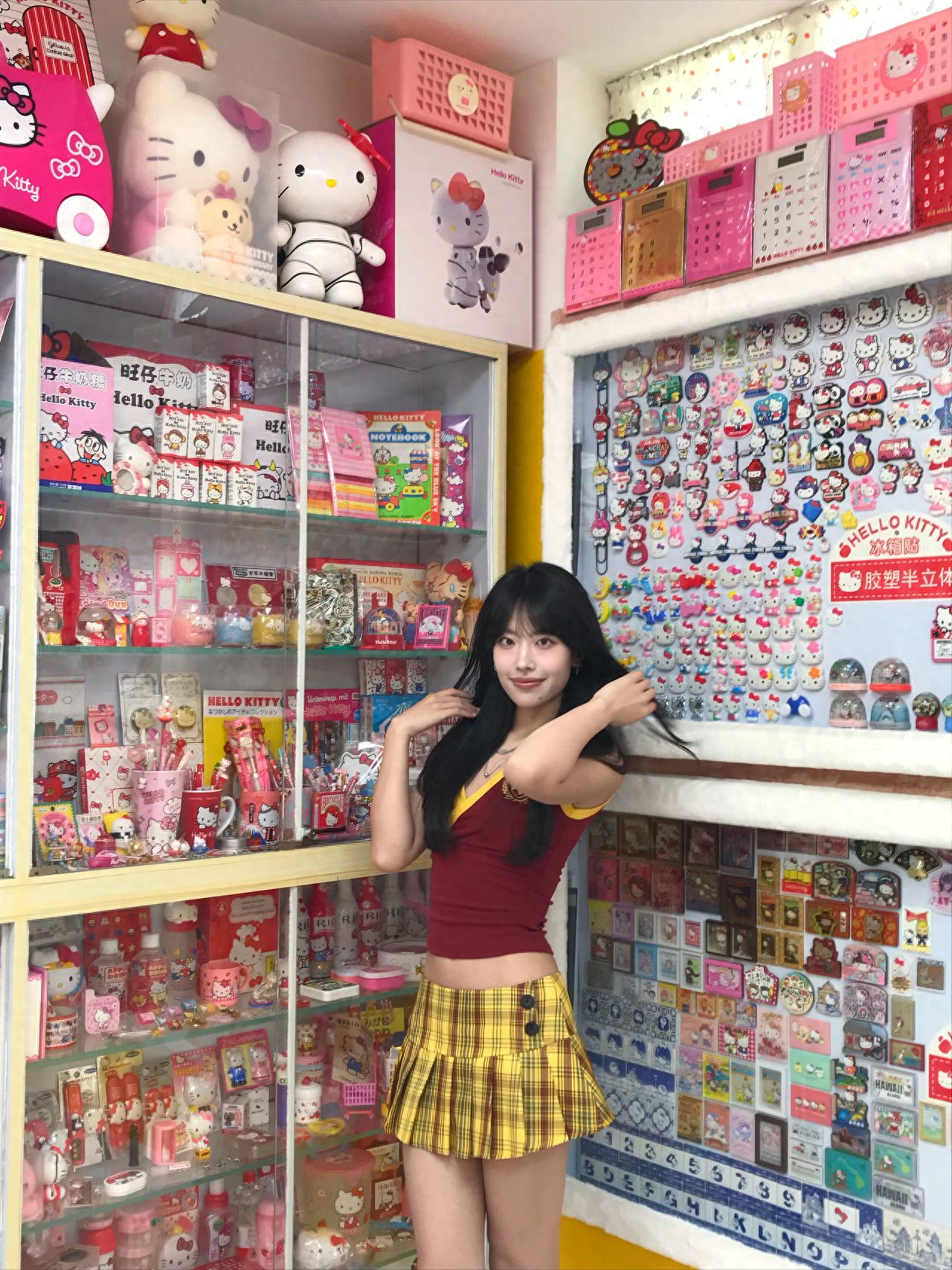 Photo by Thousand Cats Club - Kitty Charm Display in Front of the Showcase