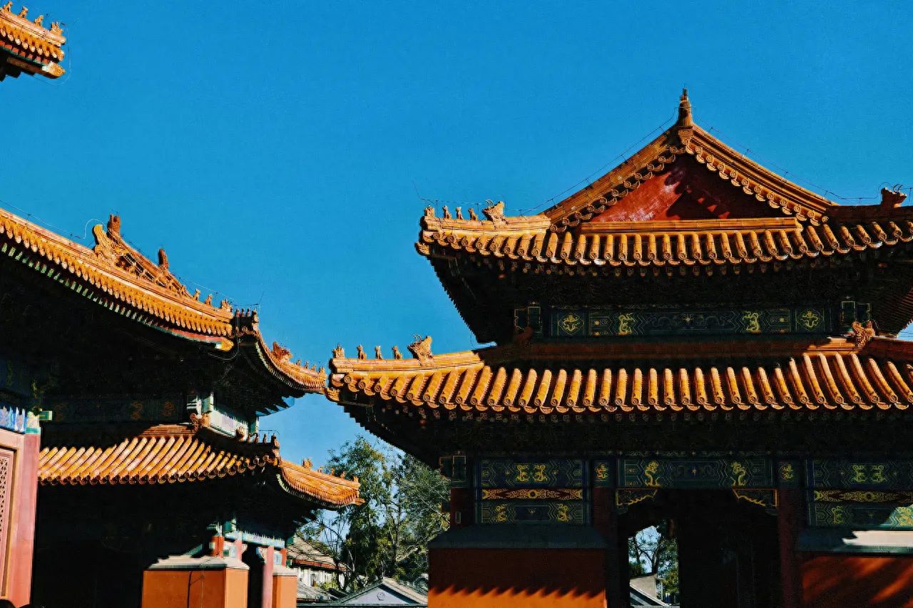 Photo by Fuchengmen Inner Street, Temple of the Emperors - Ancient Architectural Complex Rooftops
