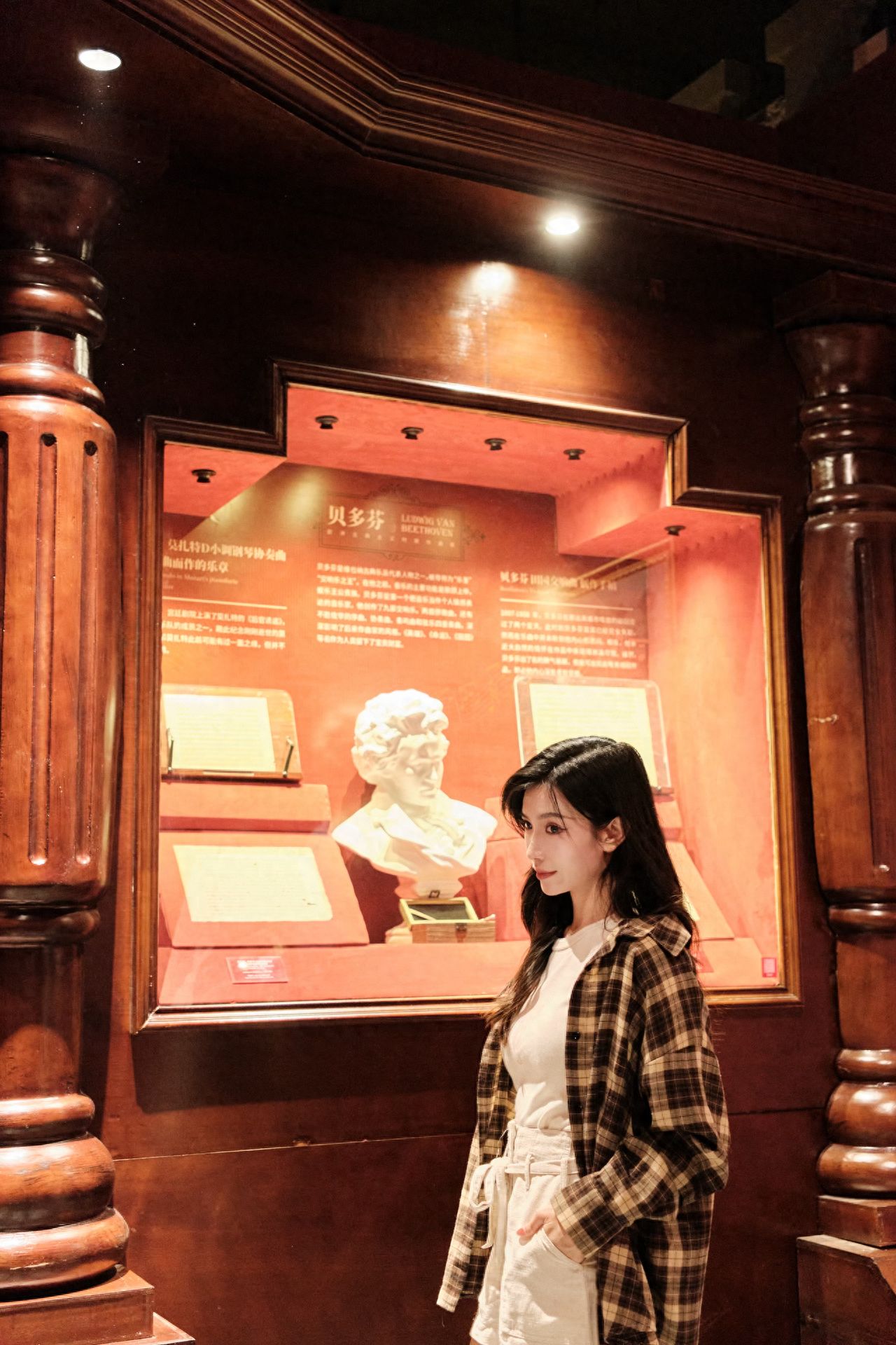 Photo by The British Library in Beijing - Statue Display Window