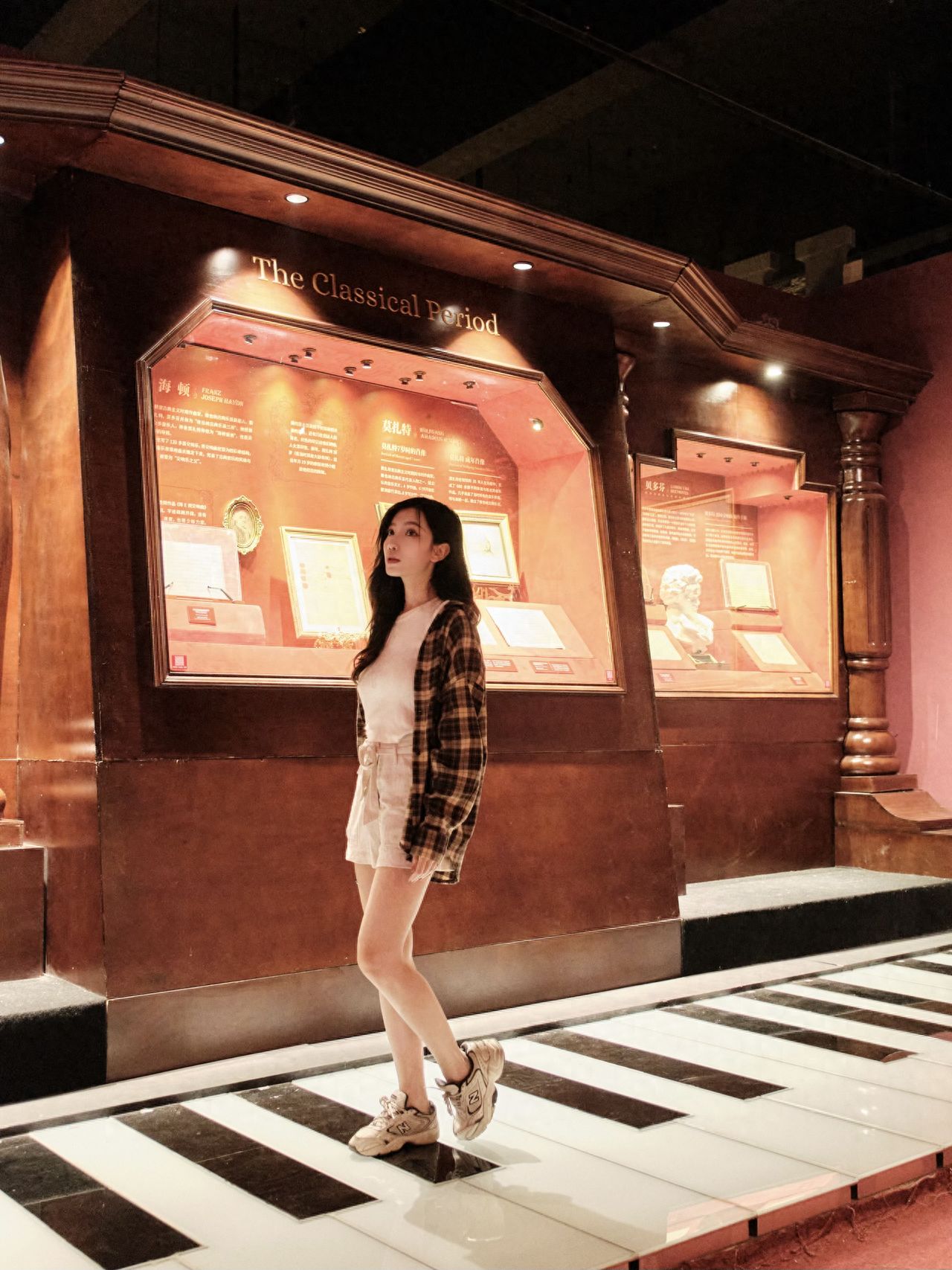 Photo by Beijing British Library - Giant Piano Key Installation