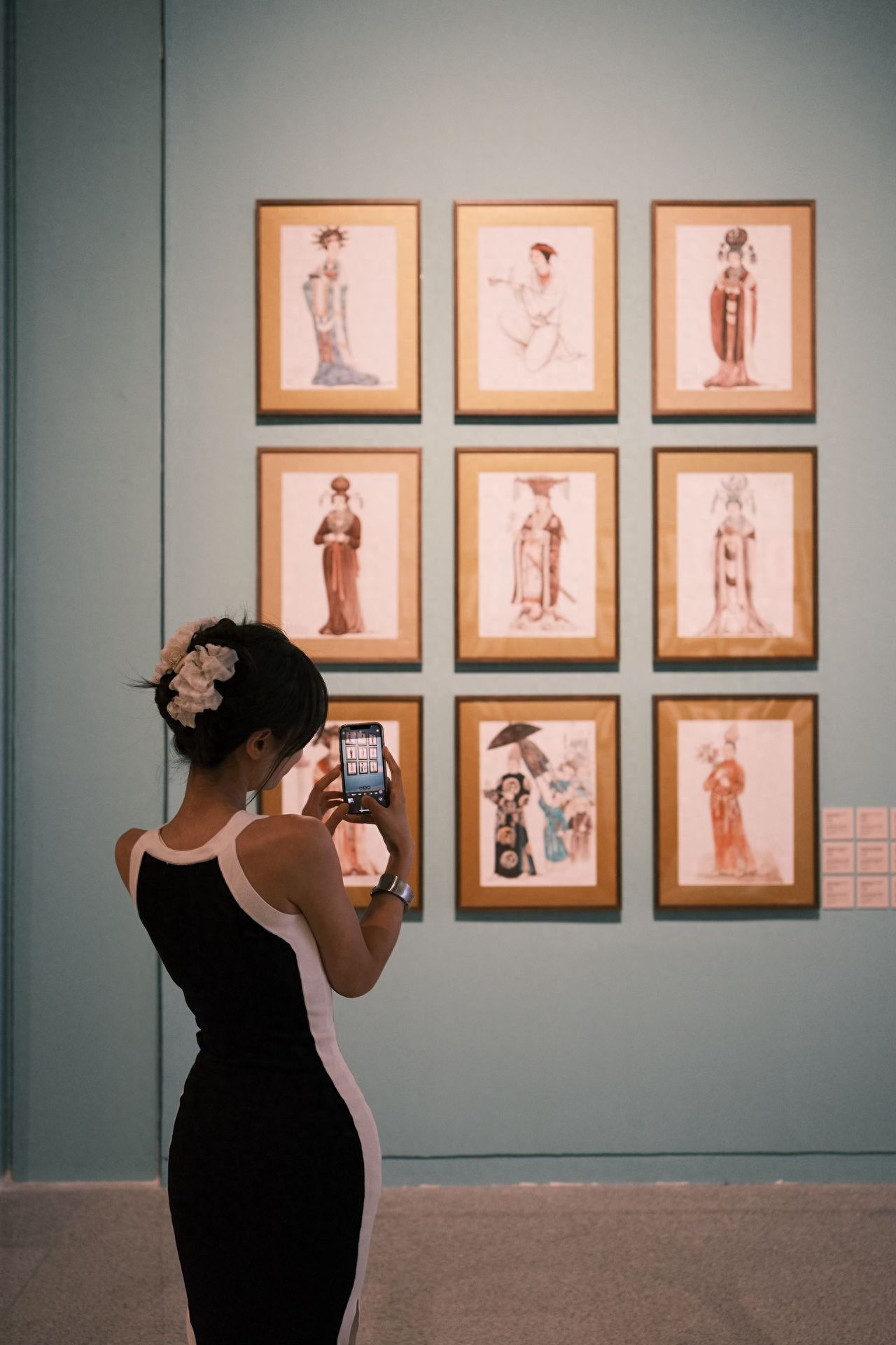 Photo by China National Arts and Crafts Museum - Blue Wall Hangings