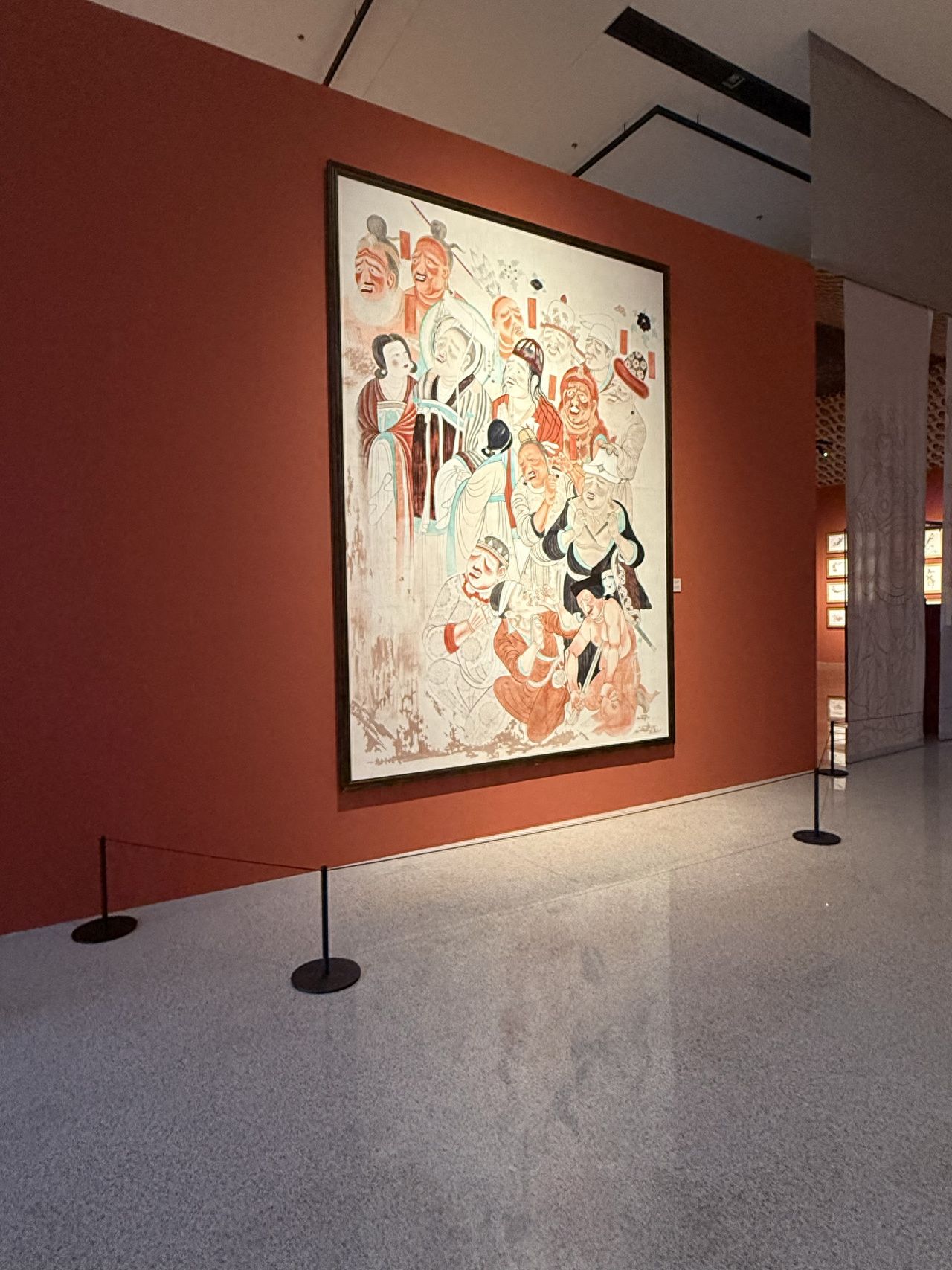 Photo by China National Arts and Crafts Museum - Large-scale Hanging Paintings