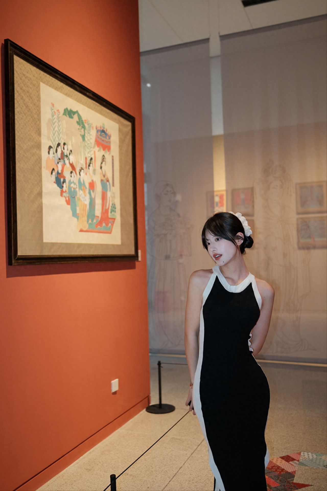 Photo by China National Arts and Crafts Museum - Orange Wall Hangings