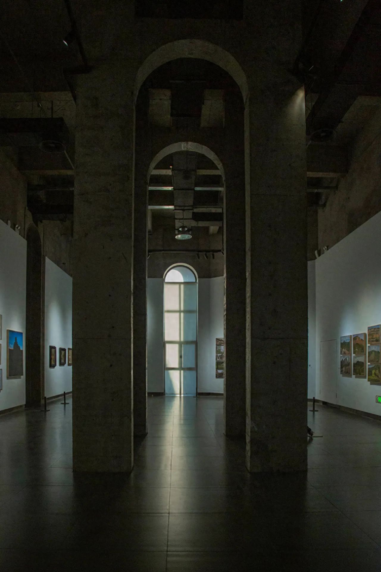 Photo by China Academy of Art Oil Painting Institute - Arched Columns