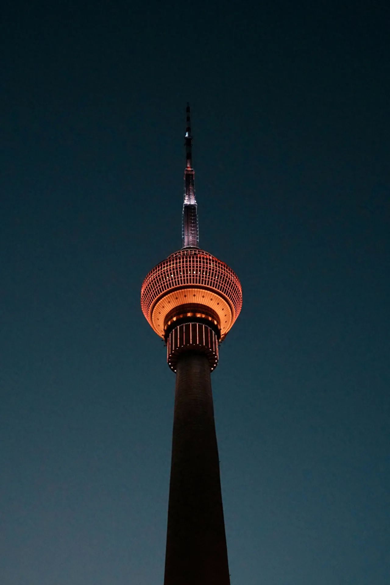 Photo by Central Radio and TV Tower - Upward shot of the tower body
