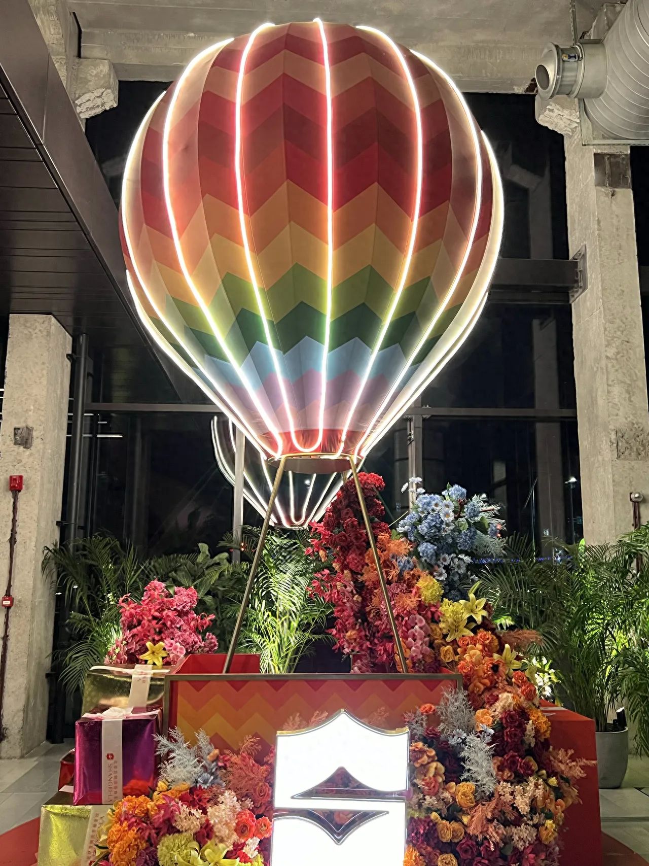 Photo by Shangri-La Hotel, Shougang Park - Lobby Hot Air Balloon Installation