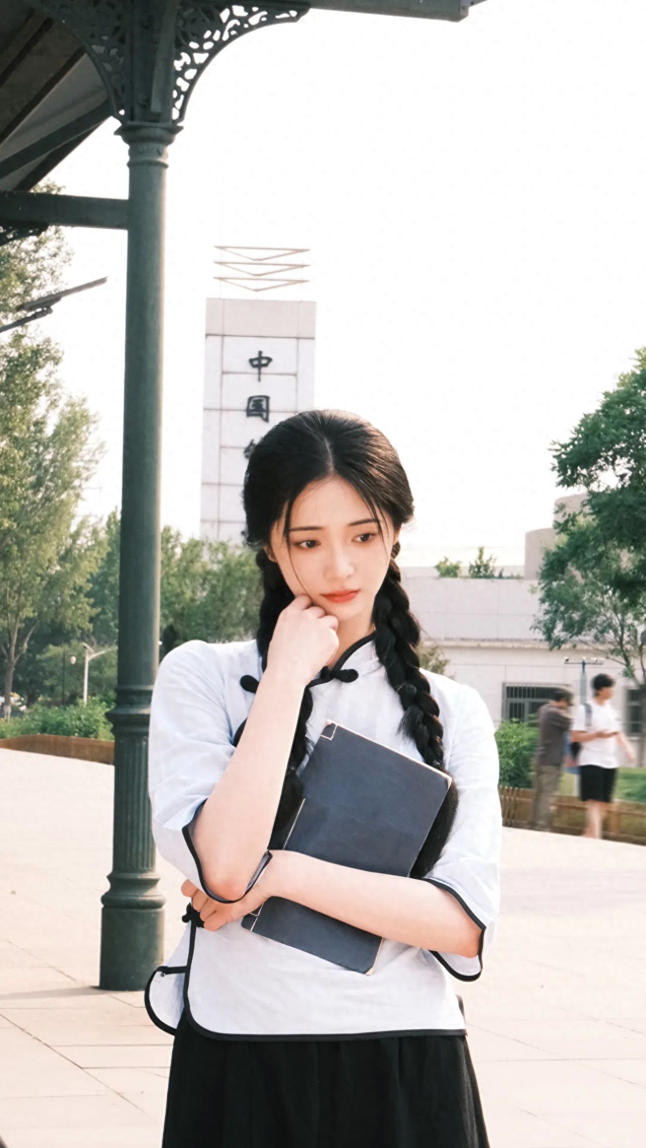 Photo by Zhou Jieqiong's Style - China Railway Museum Vintage Station Platform