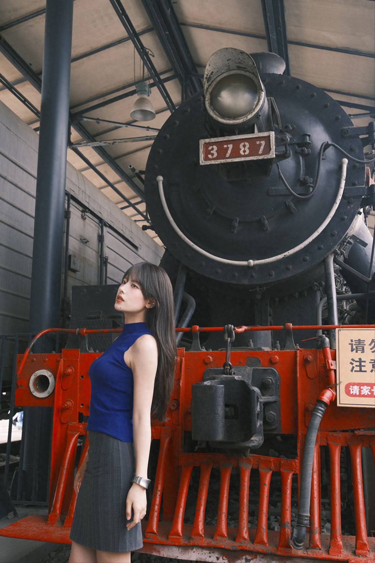 Photo by China Railway Museum Dongjiao Exhibition Hall - 3787 Vintage Locomotive