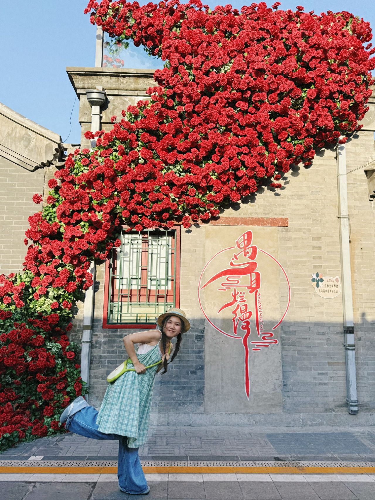 Photo by Romantic Hutong - Rose Flower Waterfall