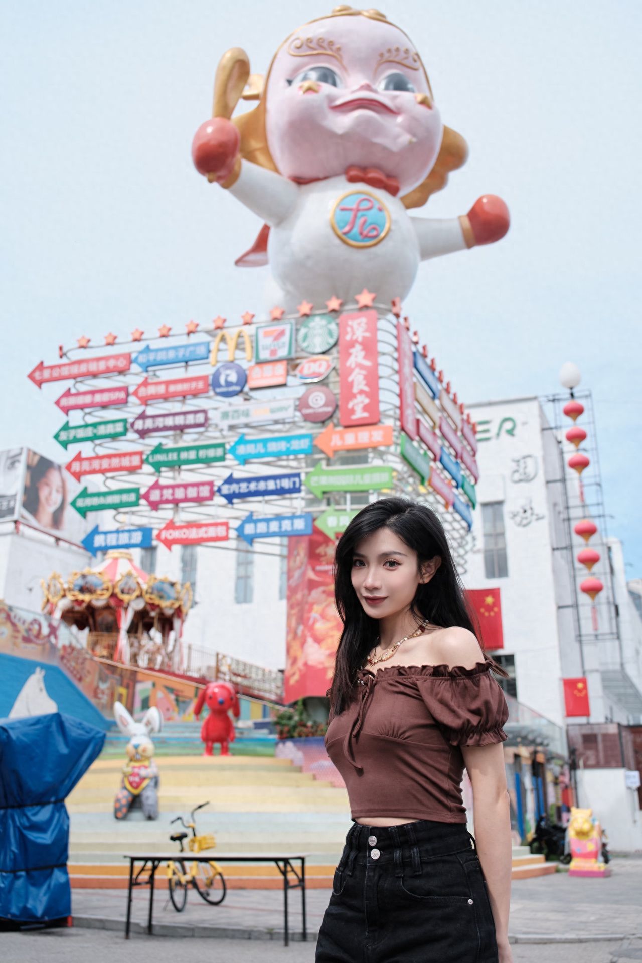 Photo by Moon River Art Town - Cartoon Character Sculptures