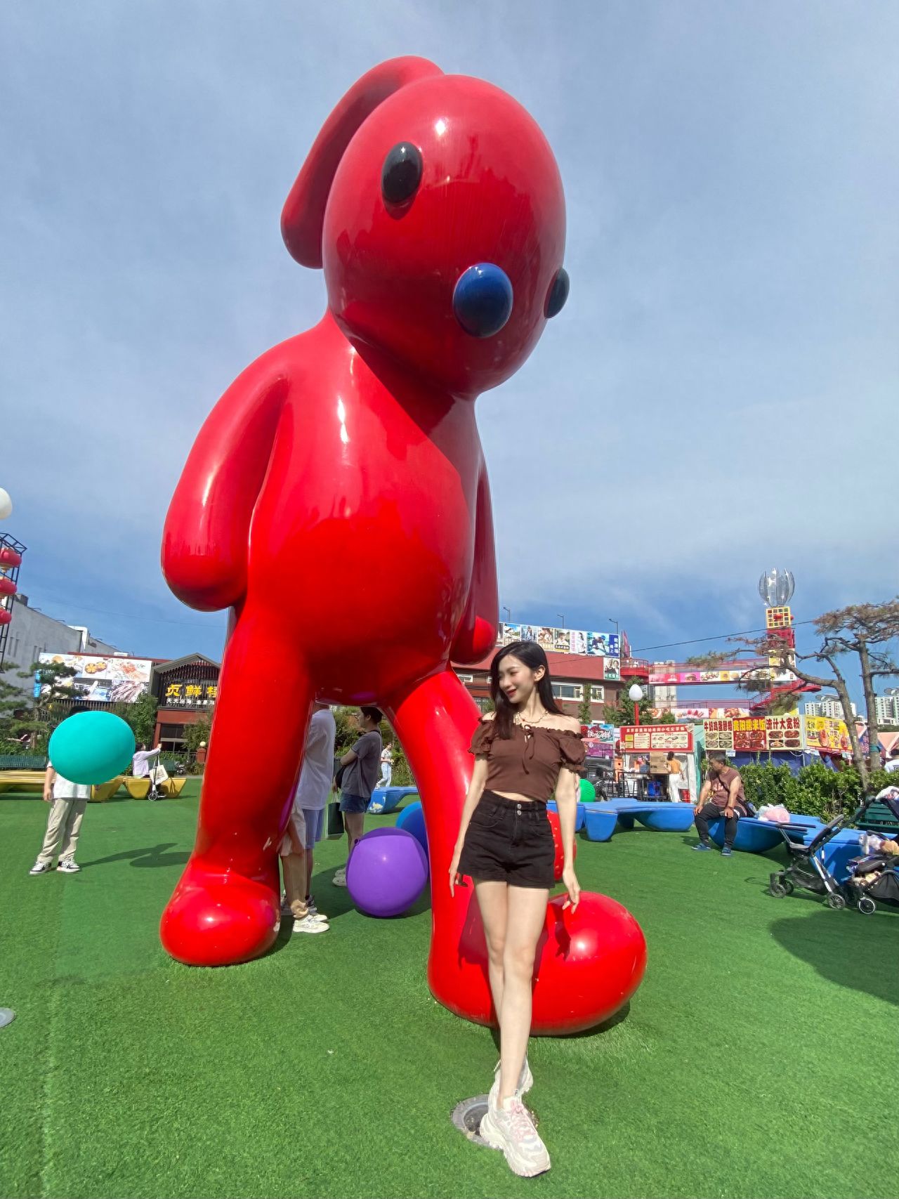 Photo by Moon River Art Town - Cartoon Giant Installations