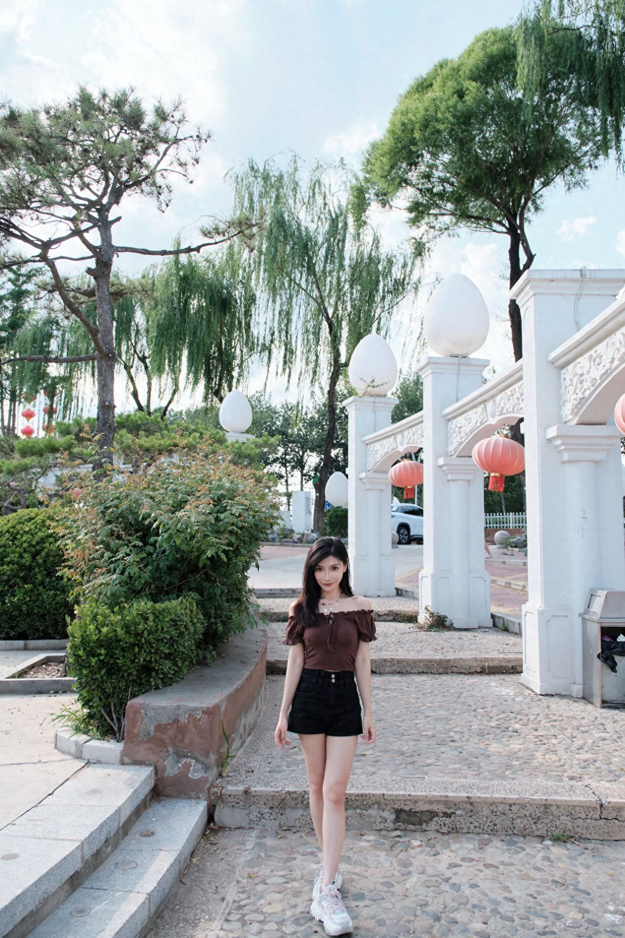 Photo by Moon River Art Town - Path Along the European-style Fence