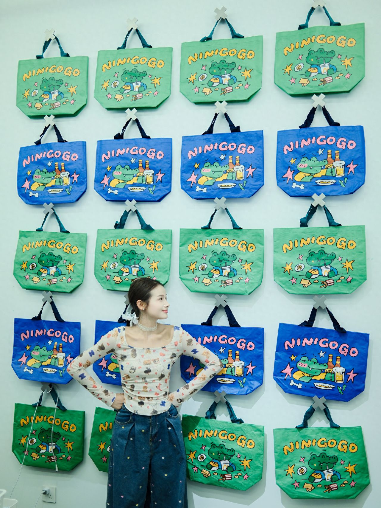 Photo by X Museum - ninigogo Crocodile Bag Wall