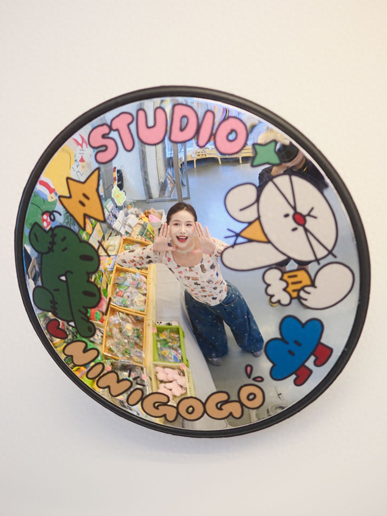 Photo by Beijing X Art Museum - Wide angle view inside ninigogo store