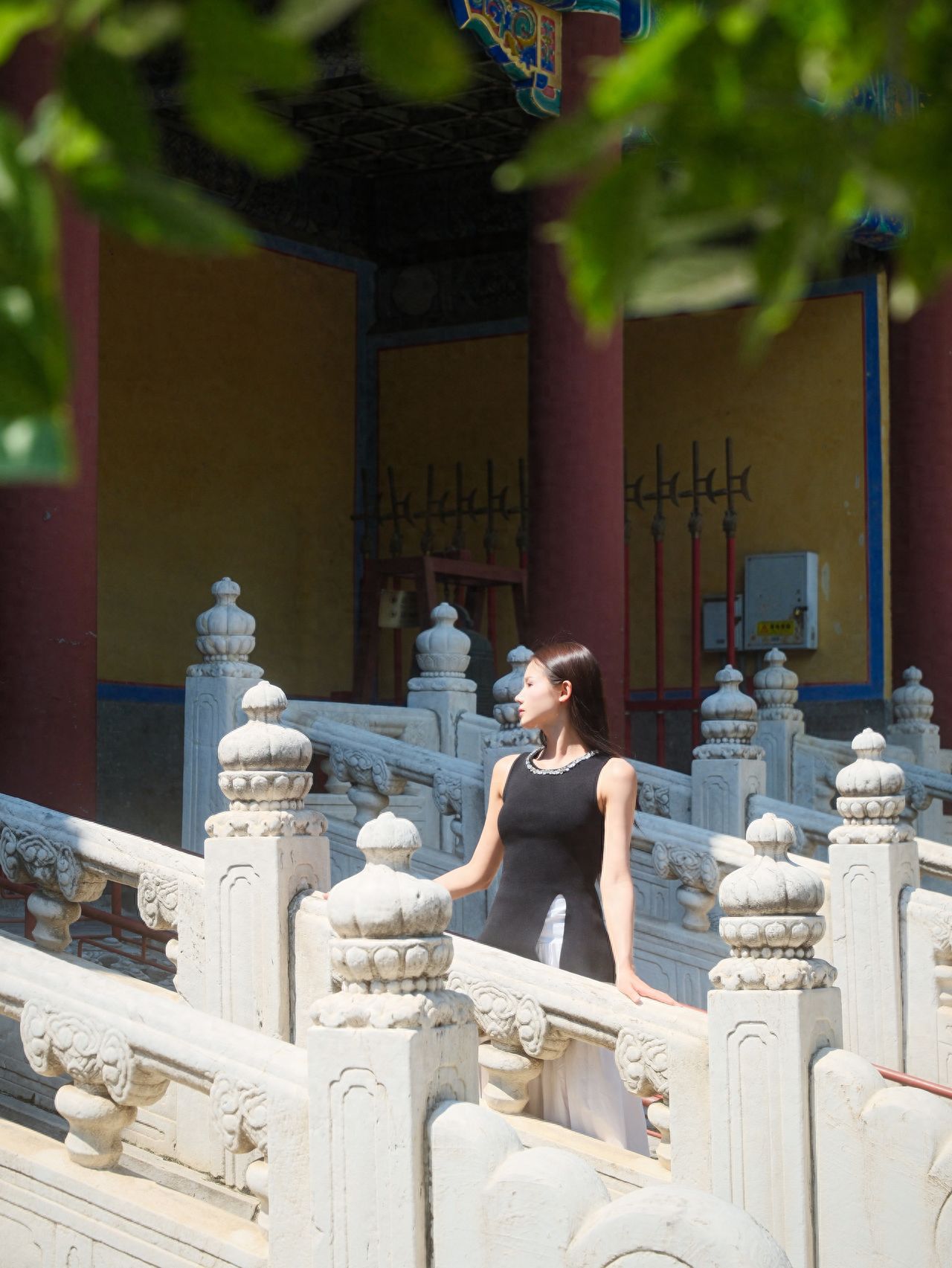 Photo by The Confucius Temple and the Imperial Academy Museum - Red Pillars and White Balustrades