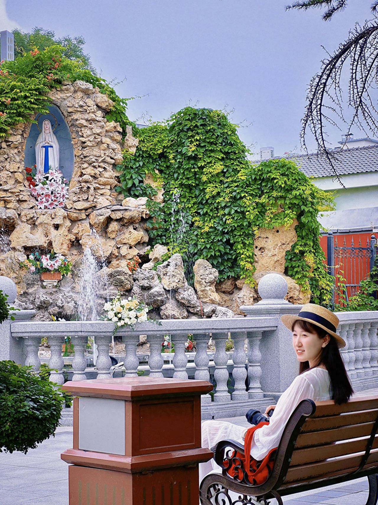 Photo by Xishiku Catholic Church - Statue of the Virgin Mary