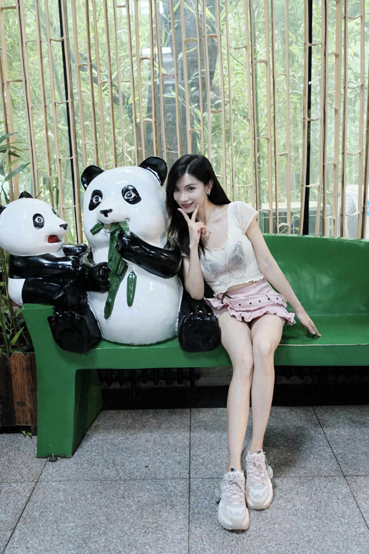 Photo by Beijing Zoo - Green Panda Seats