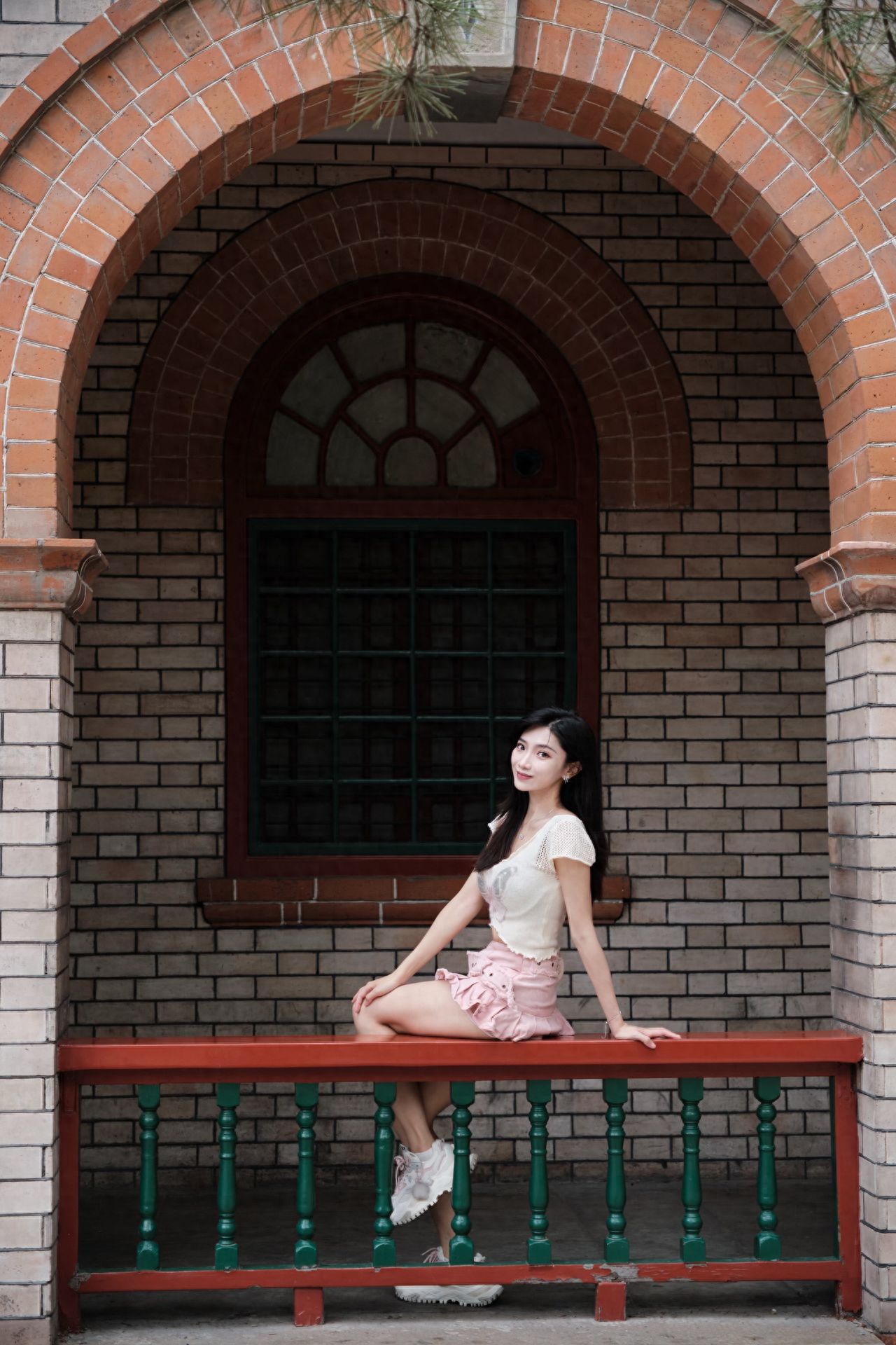 Photo by Beijing Zoo - Railing under the Arched Gateway