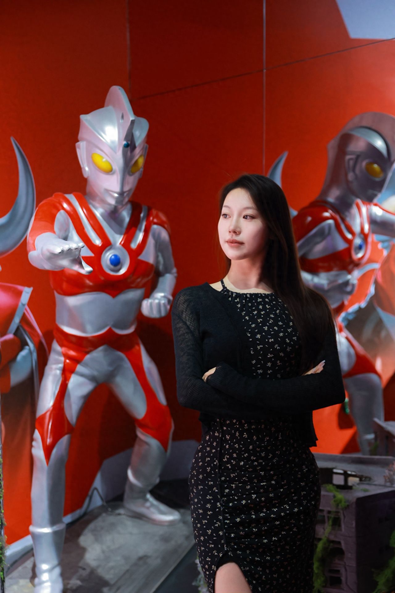 Photo by Chaoyang Joy City - Ace Ultraman Statue