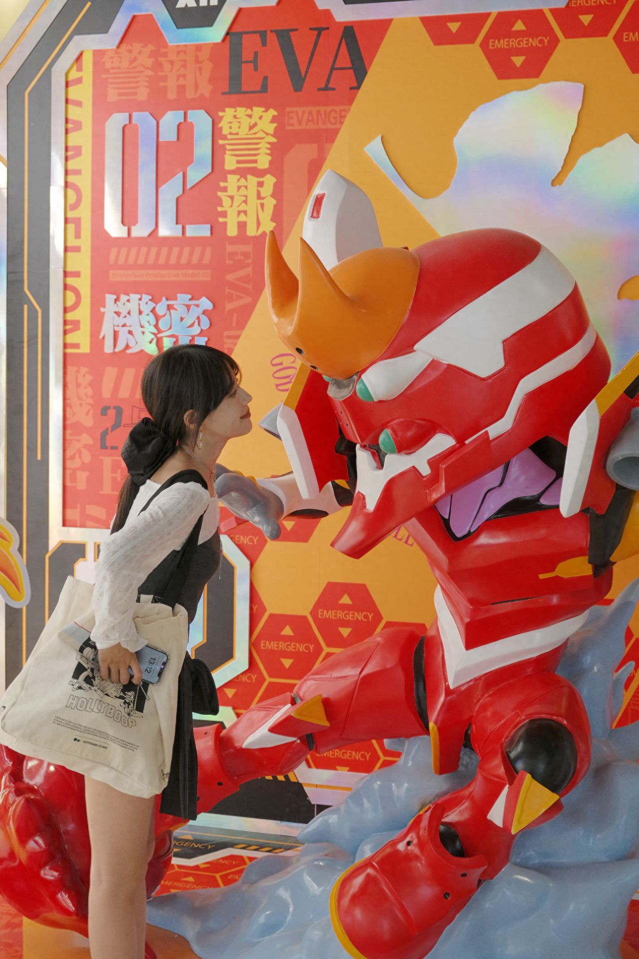 Photo by Chaoyang Joy City - EVA Red Mecha Photo Opportunity