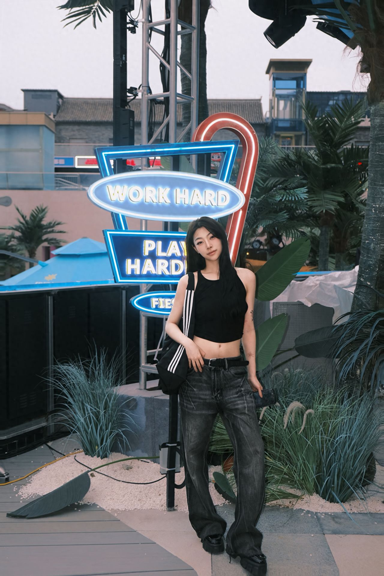 Photo by Hua Shan Garden - Blue English Signage