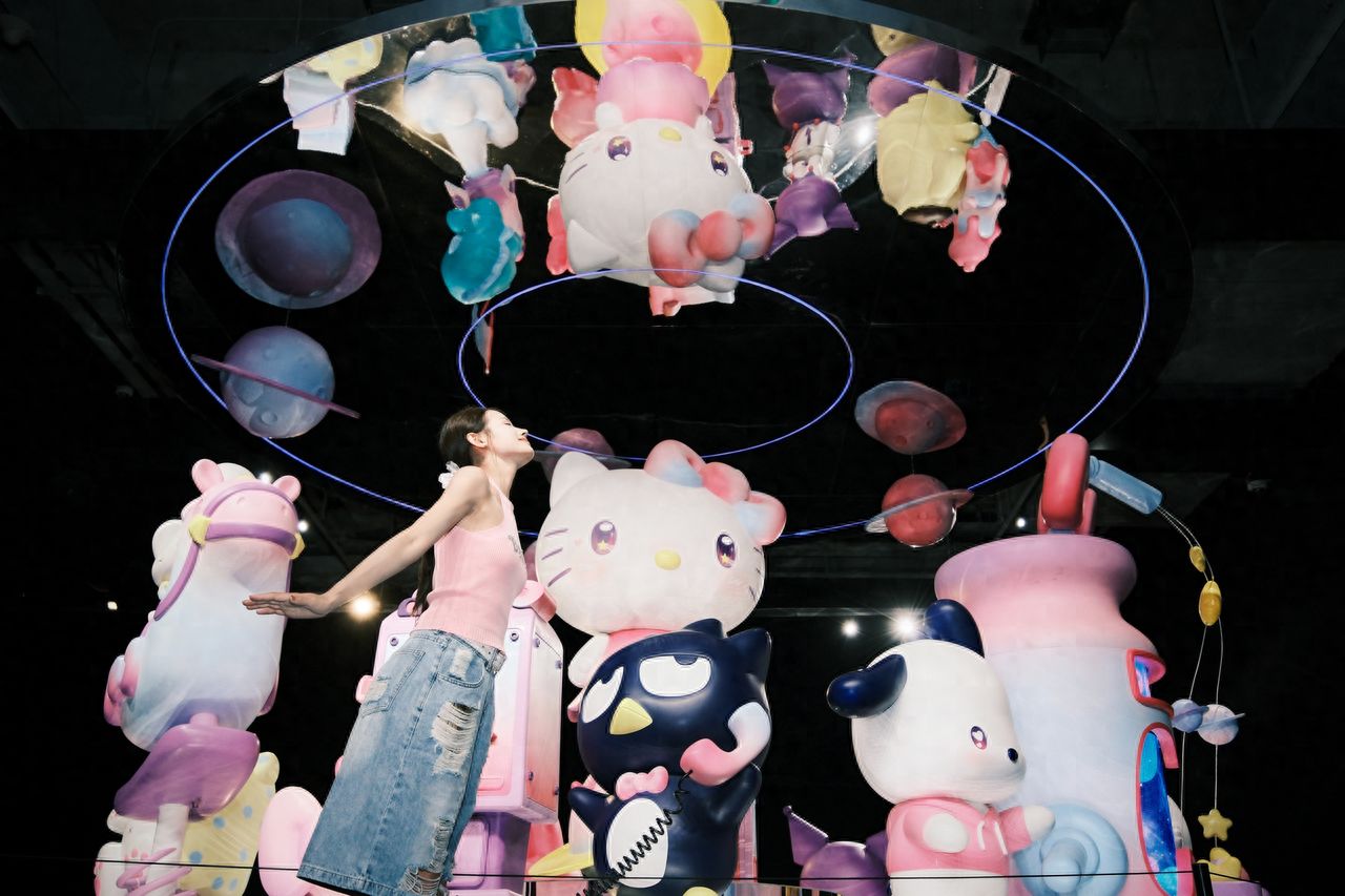 Photo by Beijing Times Art Museum - Hello Kitty Light and Shadow Exhibition