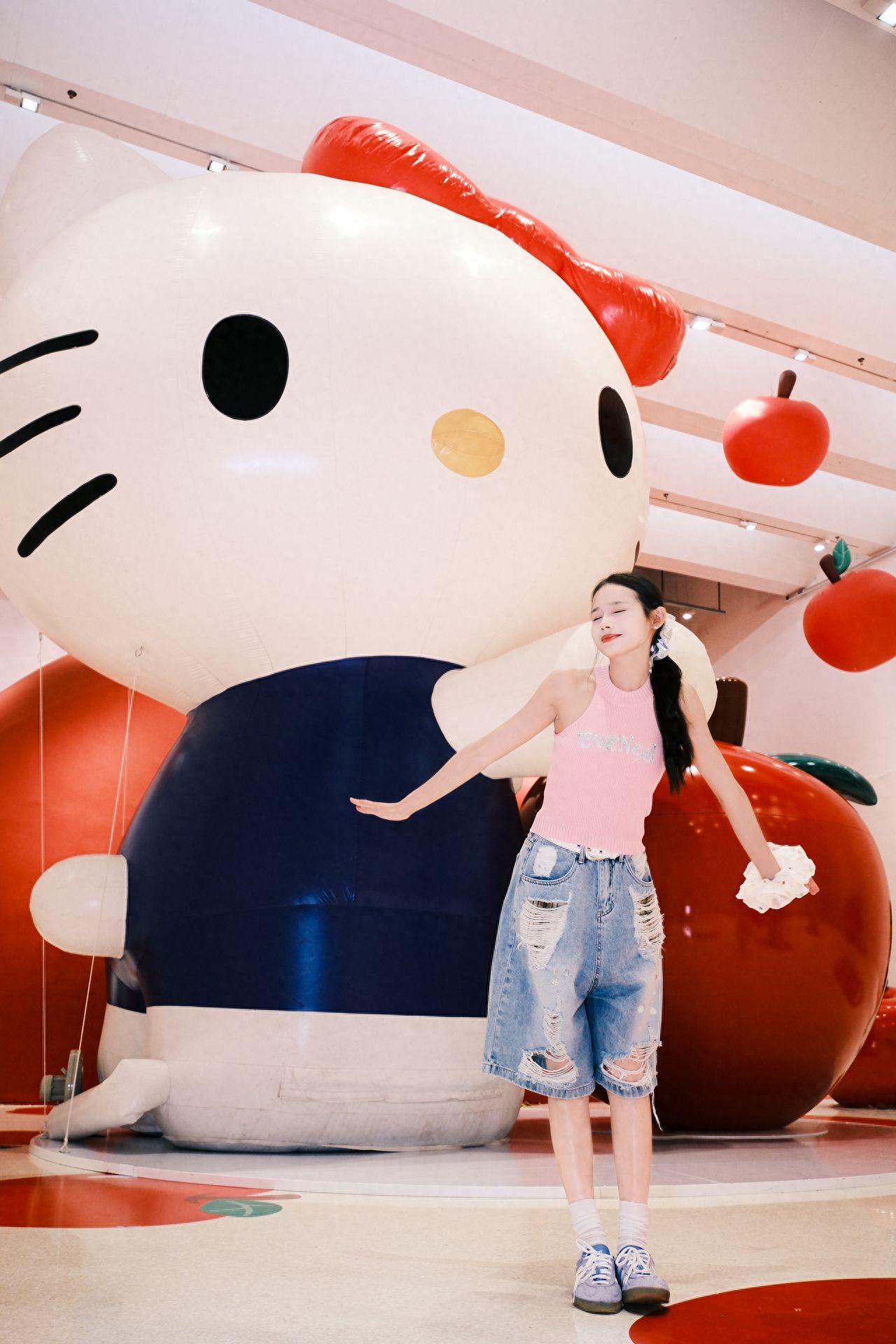 Photo by Beijing Times Art Museum - Giant Hello Kitty Doll