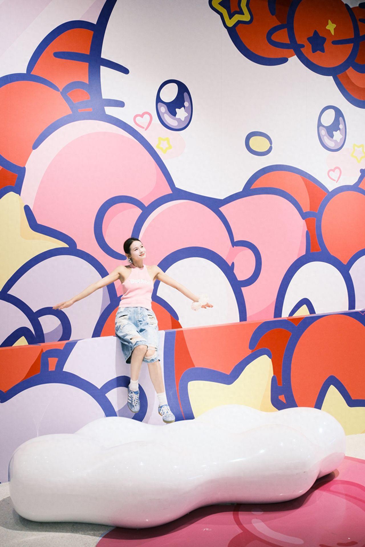 Photo by Beijing Times Art Museum - Hello Kitty Mural