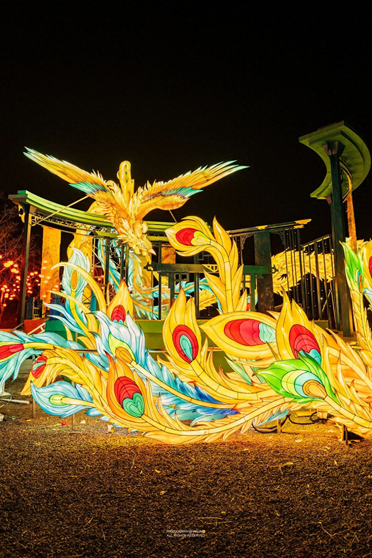 Photo by Beijing Wenyu River Park - Phoenix Flower Lanterns
