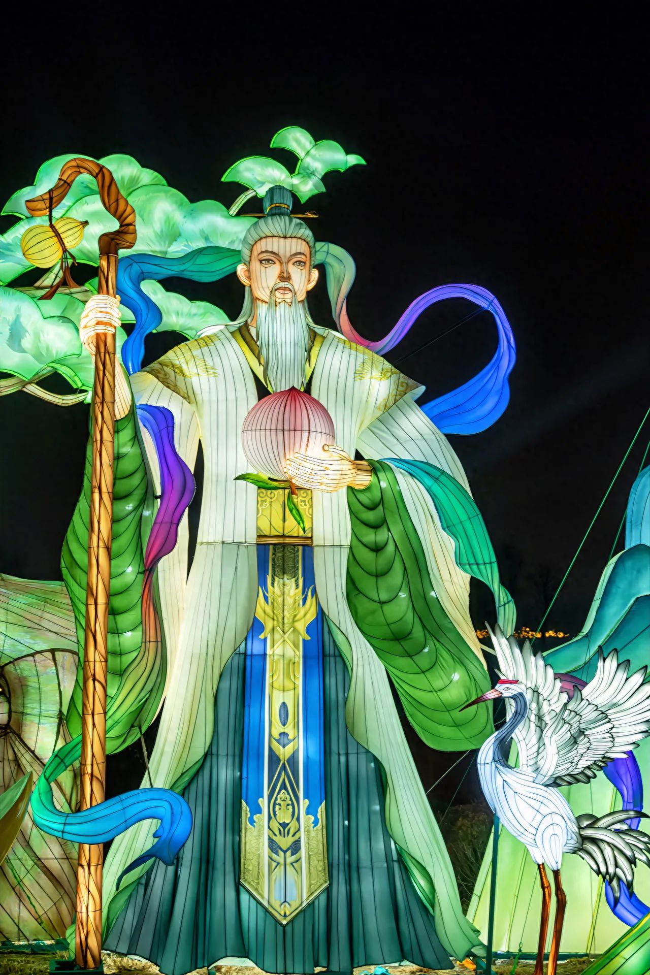 Photo by Beijing Wenyu River Park - Night View of the Southern Immortal